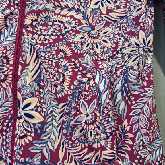 Tommy Bahama Golf & Tennis Floral Full Zip Jacket L - Picture 5 of 9